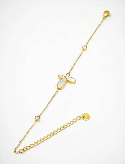 Bracelet papillon [ dorée ]