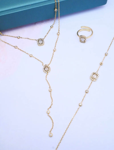 Parure Laura [ dorée ]