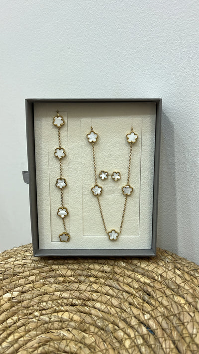 Coffret fleur little [ blanc ]