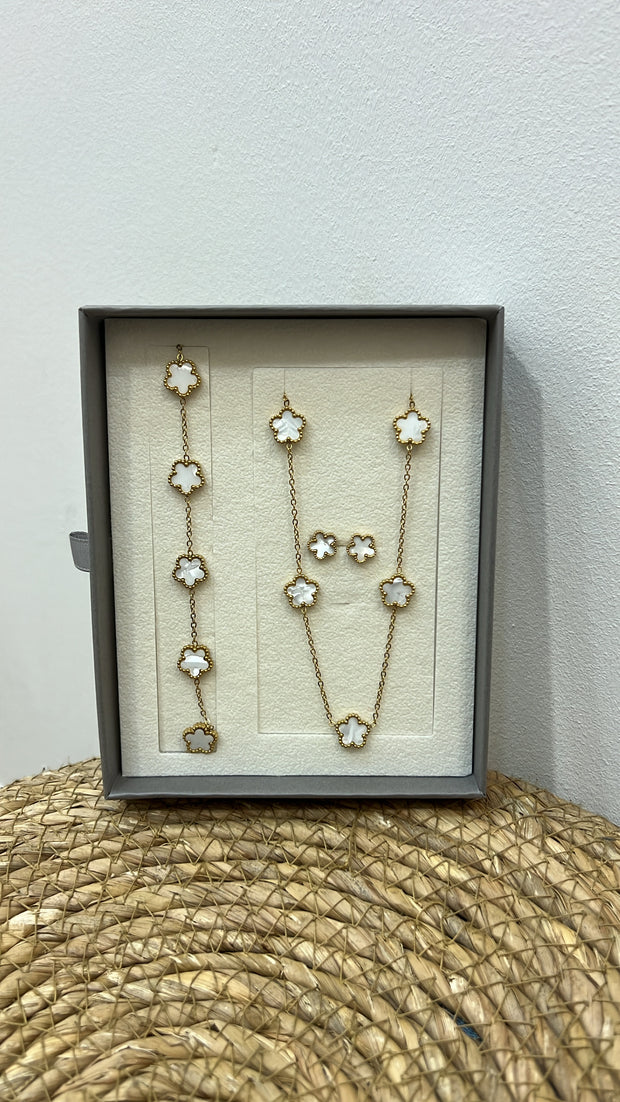 Coffret fleur little [ blanc ]