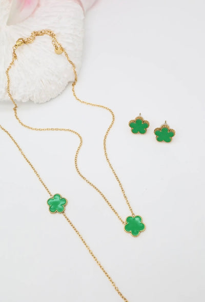 Parure Mélia [ vert ]