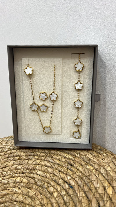 Coffret fleur [ blanc ]