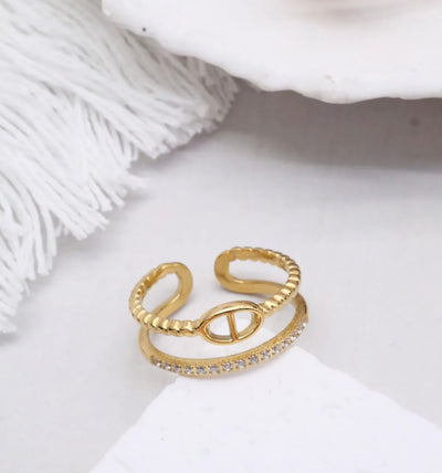 Bague Ela [ dorée ]