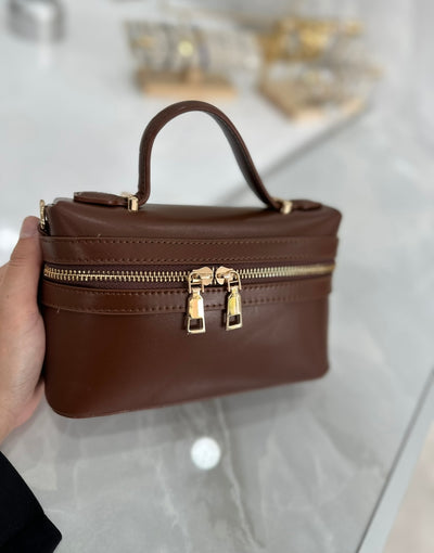 Pochette bandoulière [ marron ]