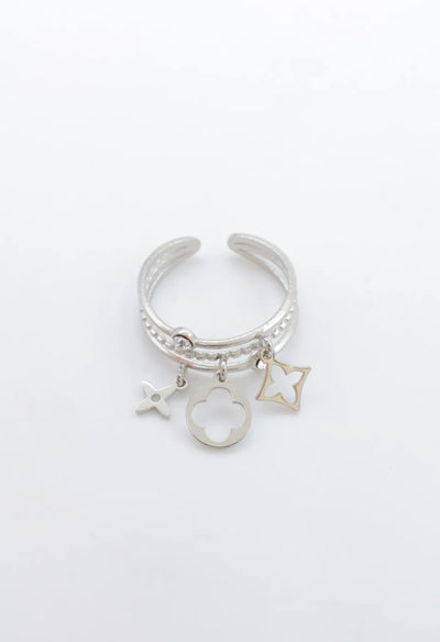 Bague Lua  [ argenté ]