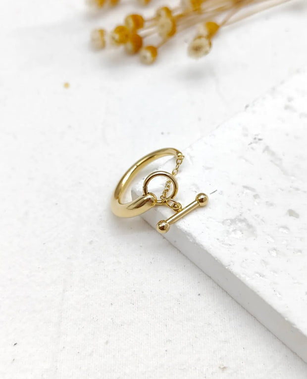 Bague soun  [ dorée ]