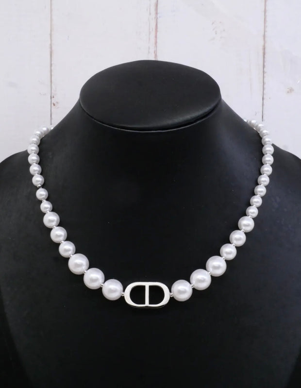 Collier Madame [ argenté ]