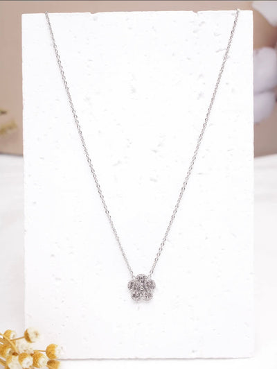 Collier Lindsay [ argenté ]